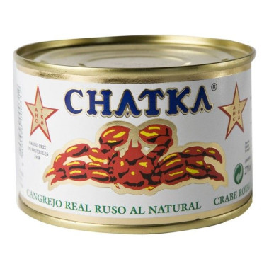 Cangrejo real ruso al natural "Chatka" 60% patas 110gr