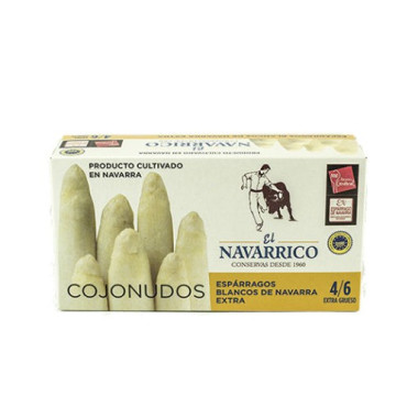 Espárragos de Navarra "El Navarrico" 4/6 piezas 250gr