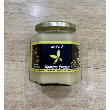 Miel de romero en crema "Flor de Flor" 500gr