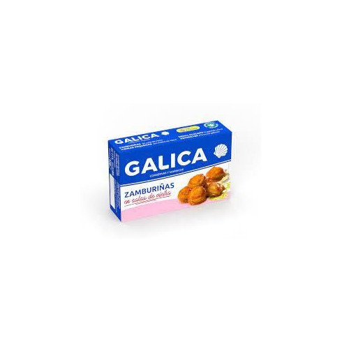Zamburiñas en salsa de vieira "Galica" 111gr