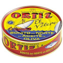 Bonito del Norte en aceite de oliva "Ortiz" 600gr