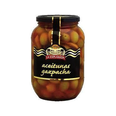 Aceitunas gazpachas aliñadas "La Explanada" 500gr