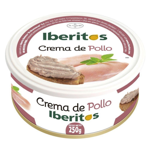 Crema de pollo "Iberitos" 250gr