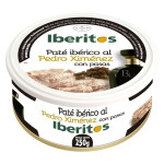 Paté ibérico al Pedro Ximénez con pasas "Iberitos" 250 gr.