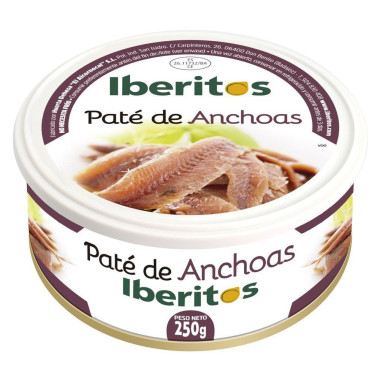 Paté de anchoas "Iberitos" 250gr