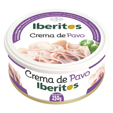 Crema de pavo "Iberitos" 250gr