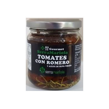 Tomates con romero y aceite "SerraMariola" 180gr