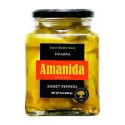 Piparras dulces "Amanida" con aceite de oliva 580gr