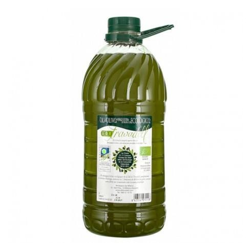 Aceite de oliva ecológico virgen extra "Travadell" 2 litros