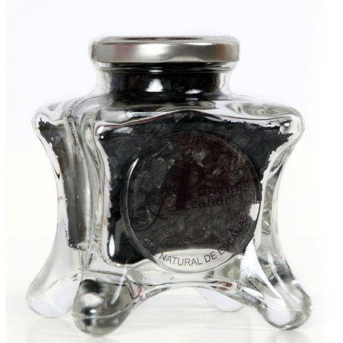 Sal negra en escamas "Príncipe de Azahar" 150 gr.