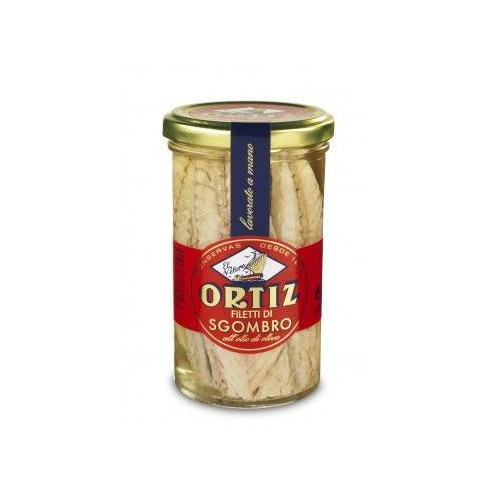 Caballa del sur en aceite oliva "Ortiz" 250 gr